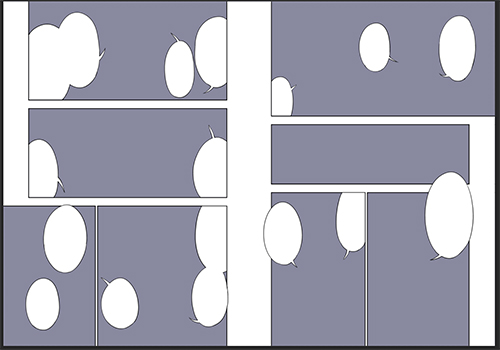 ワッセワッセ
ひたすらコマワリとかフキダシ配置モードになってます・・・ 