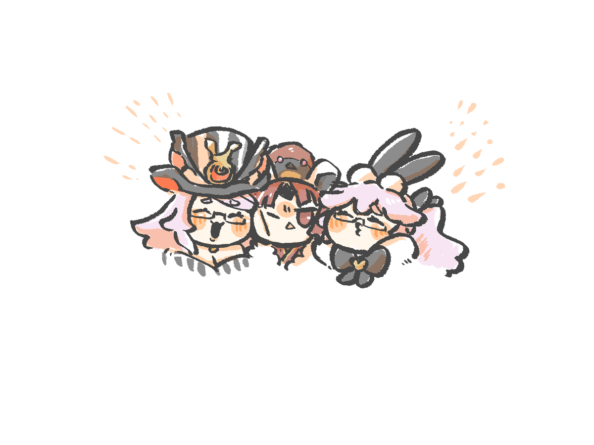 リクエストの「光と闇のコヤンちゃんと紅ちゃん」だよ！コヤンちゃんが紅ちゃんにちゅっちゅしようとするのかわいいよね！えっへっへ！ところで紅ちゃんのオルタは実装とかどうなるのかな？わかんないね！来たらうれしいね！まとめてちゅっちゅされるとよいよ！えへへ！