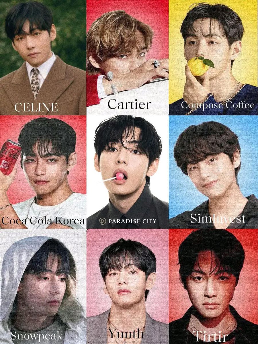 heyFeera's tweet image. If this is how much a local brand paid him, imagine how much he earned from global brands like Celine, Cartier etc. He literally an ambassador for 9 brands. Kim Taehyung brand value is insane🔥