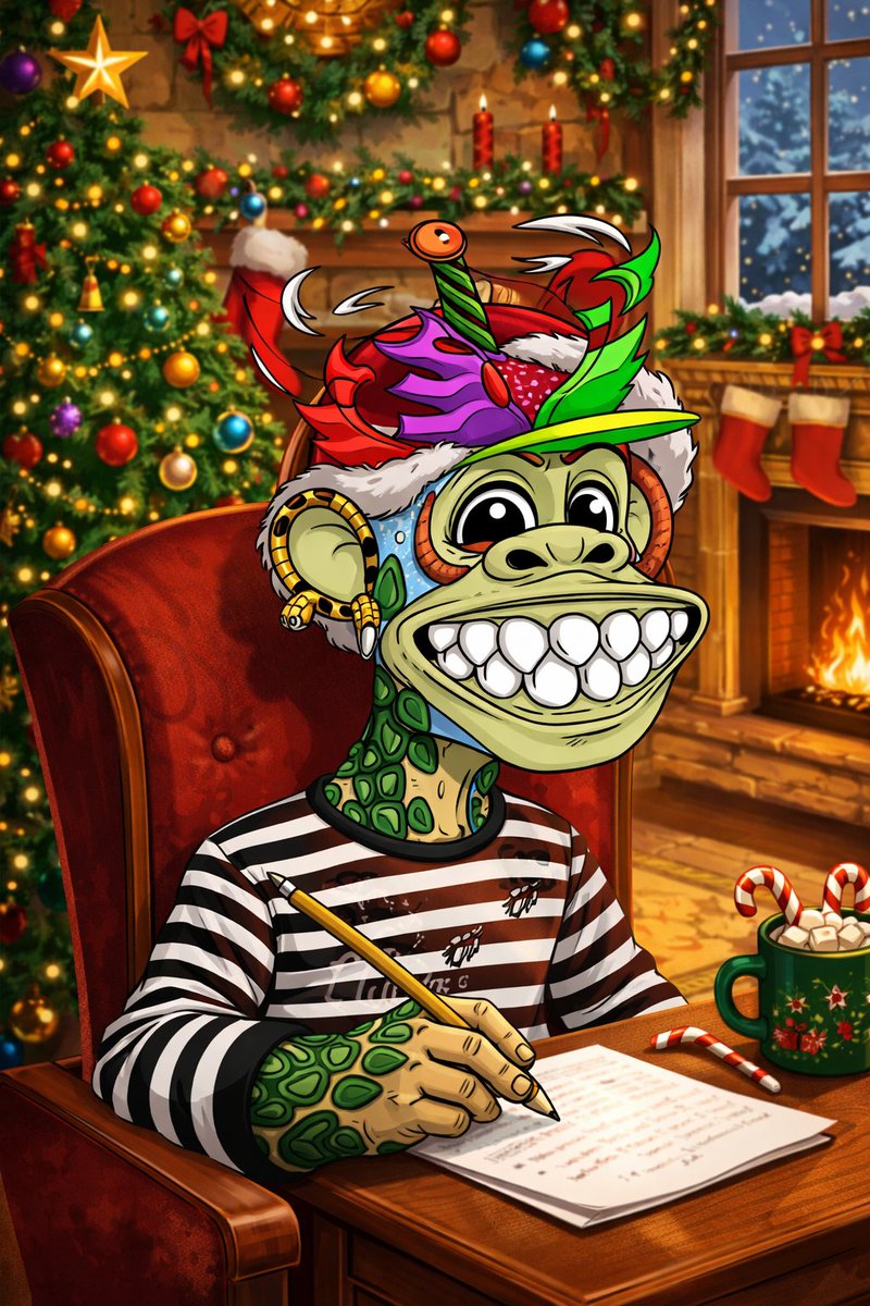 Been a tough year, but this only made us better! I want to show my appreciation to everybody who took a piece of their time and engage witht me. 
So I'm making a list with your wallets for Santa. 
All you have to do is: 👇
1. Follow and Repost 
2. Drop your Metamask Wallet