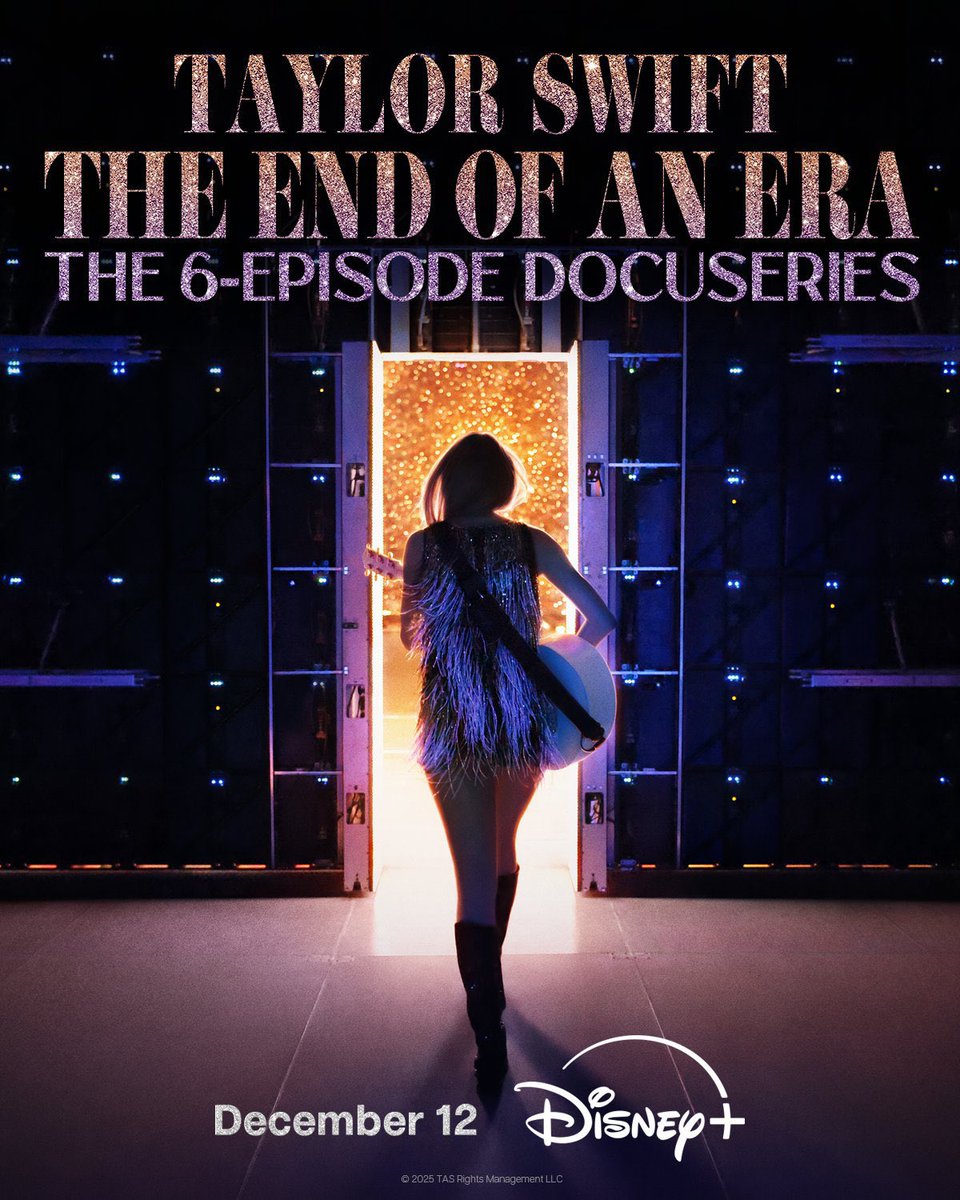 taylorswiftbr's tweet image. 🚨 Taylor Swift ADIANTOU a data de lançamento dos últimos episódios da série “The End of an Era”! 

Agora, os episódios serão lançados no dia 23/12.