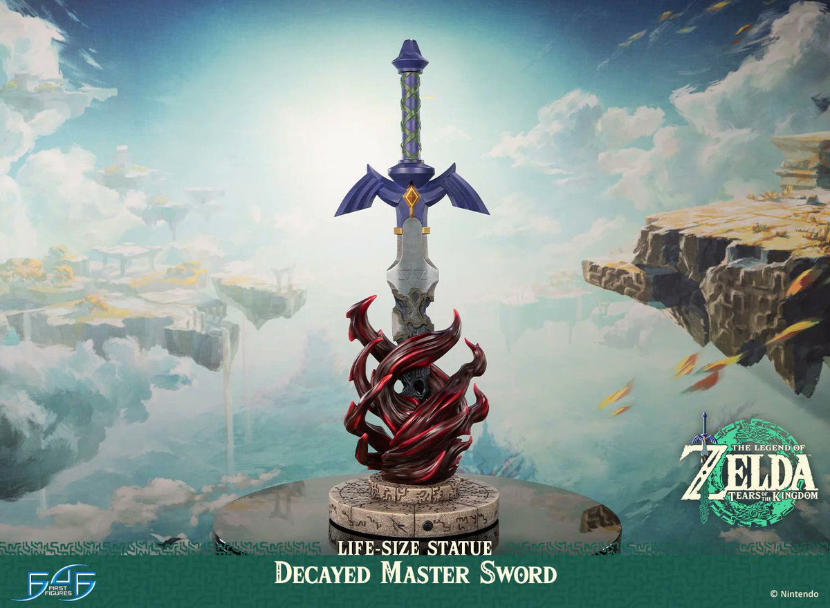 The Legend of Zelda: Tears of the Kingdom Decayed Master Sword