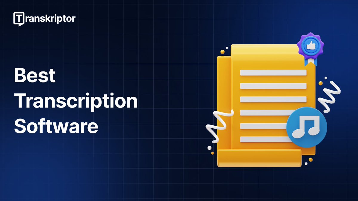 Transkriptor tweet media