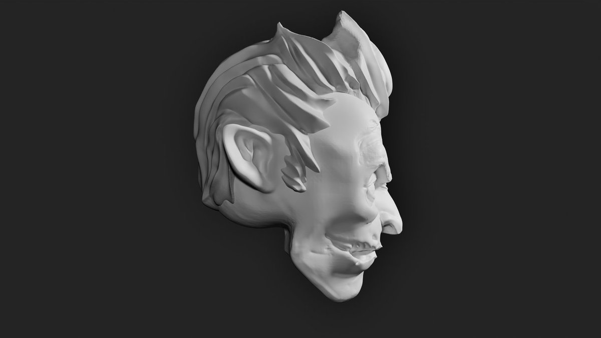 mdljoyboy's tweet photo. Face sculpt practice

#Blender3d #3DSculpt #FaceSculpt #AnatomyStudy #3DArtist https://t.co/qcpfdKR9Az