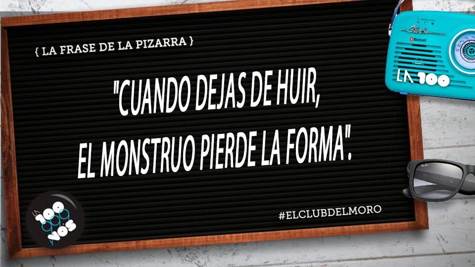 NogoyaRadios's tweet photo. La frase del día en El Club del Moro https://t.co/XWm8BP3tJo