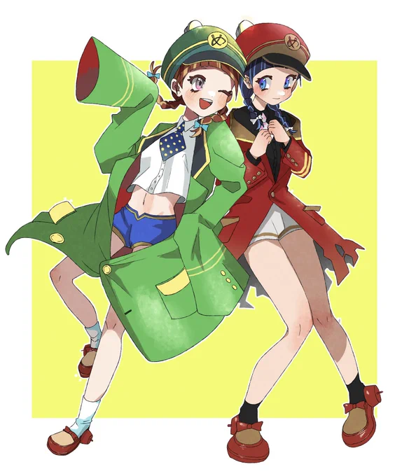 メロ&amp;アナザー #駅メモファンアート