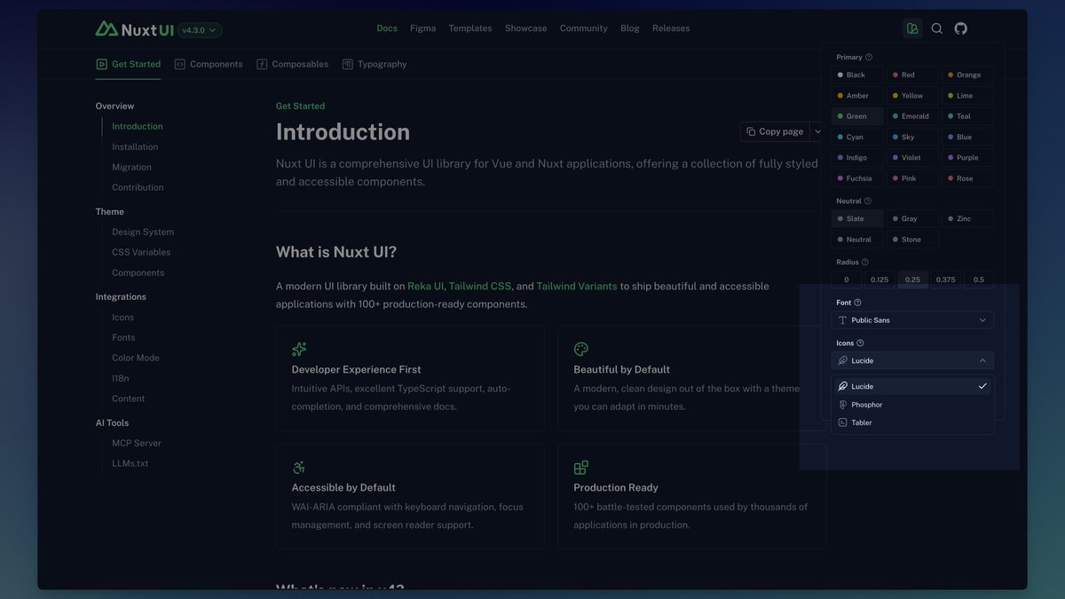 Btw if you haven't noticed yet <a href="/benjamincanac/">Benjamin Canac</a> has cooked something for Nuxt UI 👀