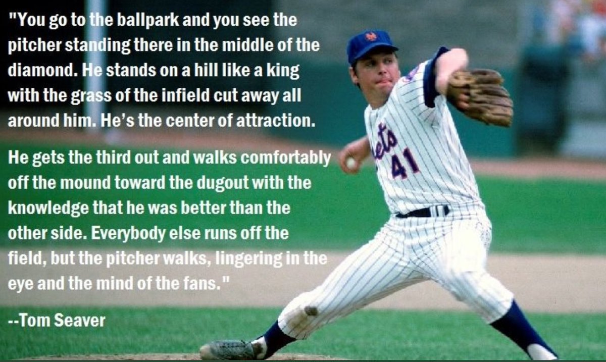 Tom Seaver on Being a Pitcher. ♥️⚾️