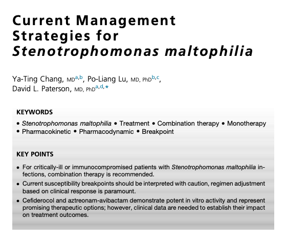 AliSMV7's tweet photo. Current Management Strategies for Stenotrophomonas maltophilia

https://t.co/W1f7aBa2hW https://t.co/cxWegnJcC8