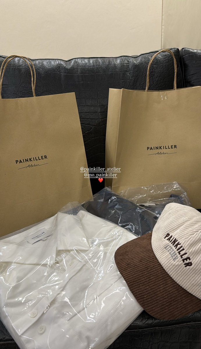 📸 IGS: MewSuppasit Update

<a href="/PAINKILLER_ATLR/">PAINKILLER ATELIER</a> @.mo_painkiller ❤️

<a href="/MSuppasit/">mewsuppasit</a> 
#MewSuppasit  
#มิวศุภศิษฏ์ ︎︎︎︎