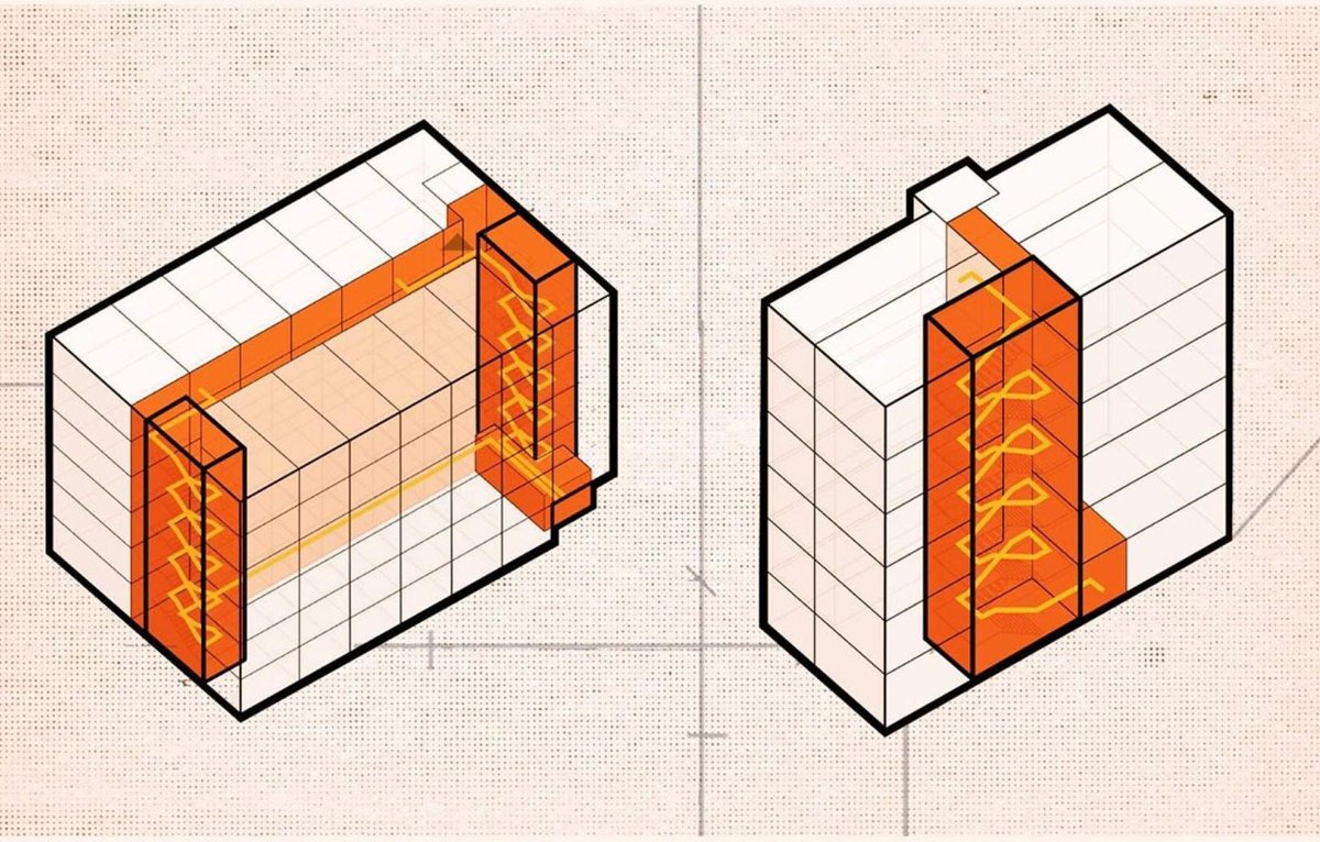berkie1's tweet image. Single-stair buildings are safe. 

In fact, a new study from The State of Minnesota finds they may actually be much safer than their larger double-stair, double loaded corridor counterparts.