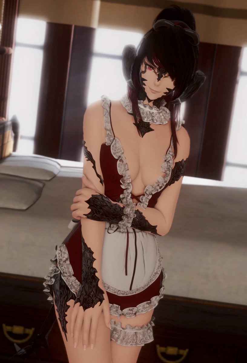 ShadeAzim's tweet image. “Welcome home, Master!~ How may I serve you?~”