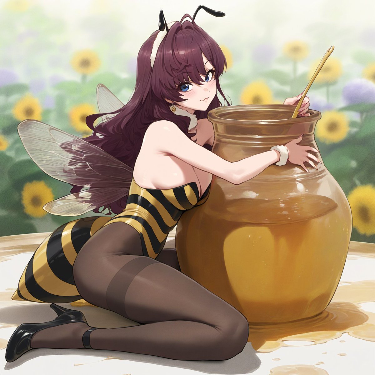What's better than a nice spoonful of golden honey created on the