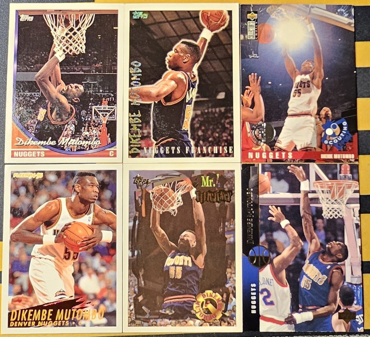 JfkCards's tweet image. Operation Ziplock Bag Part 1.  I don't collect basketball but I couldn't reject these Dikembe Mutombo. (See what I did there?)
If you have some Mutombo cards, share them here! #ZiplockBag #Mutombo