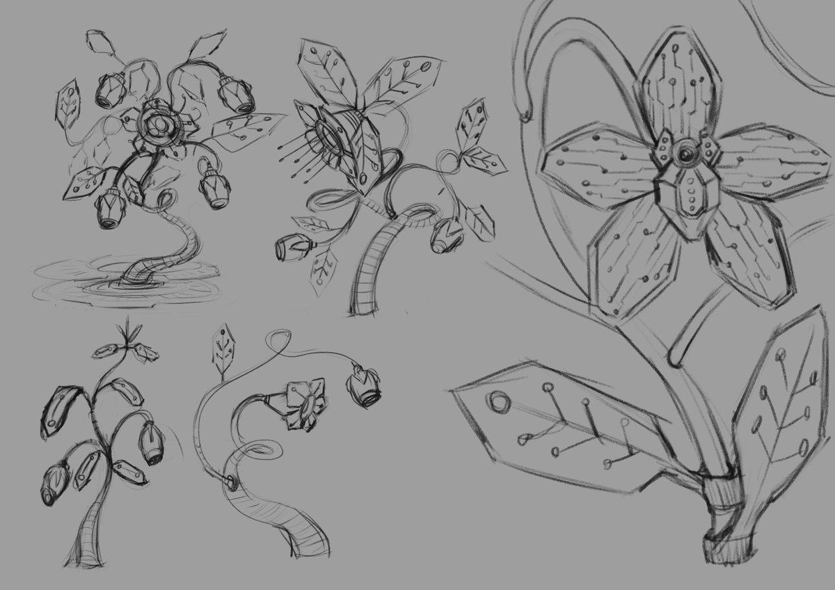 DiegoKuzar's tweet photo. Synthetic life
A project I created to participate in the CGTrader 3D Botanical Design challenge. A concept for a synthetic life form, inspired by certain orchid species, blending organic forms with electronic circuits, digital interfaces, and technological elements. https://t.co/HZx5CcYTKo