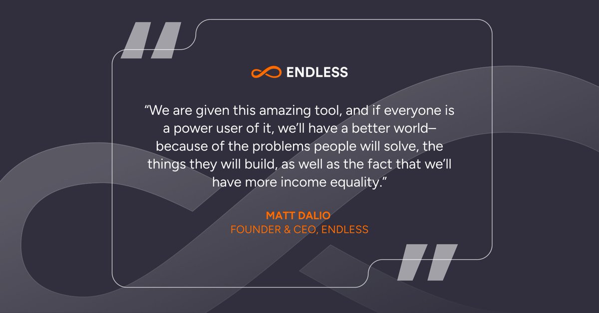 endless_global's tweet image. New on the No Such Thing podcast: Our founder, Matt Dalio, discusses how #GameMaking, affordable devices, &amp;amp; open #DigitalTools are giving youth the skills to create &amp;amp; innovate with #technology. 

🎙️Thanks @malesser for hosting!  ow.ly/Mosg50XLsUZ
