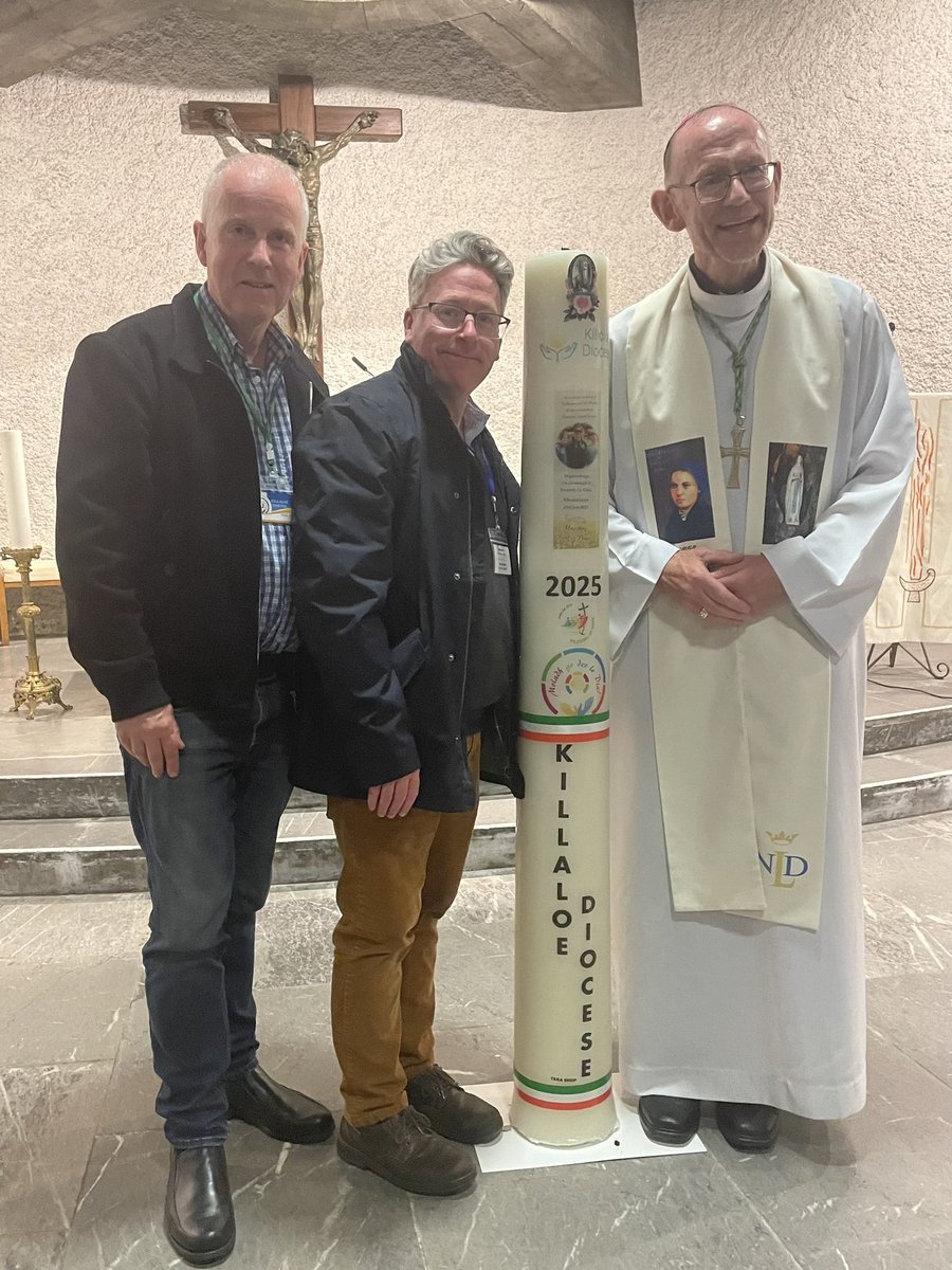 I rejoice today with <a href="/BishopFintan/">+ Fintan Monahan</a> and my ancestral diocese on the Feast of St. Flannan. And a word to Americans of foreign descent (which is to say all of us): make a pilgrimage with your ancestral bishop. It’s life-changing.