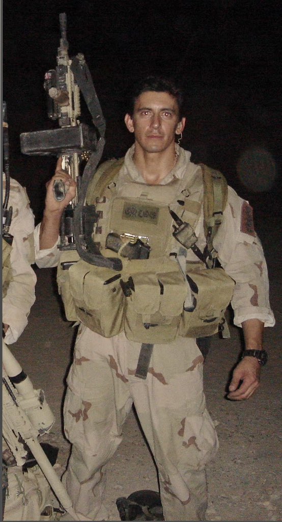 Retired Navy SEAL Holland Romero
