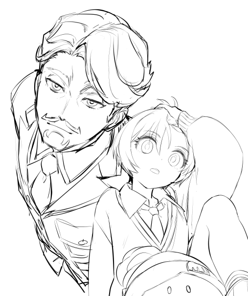 うおおおキャンバス反転挟んでぐちゃぐちゃになってた🥲 