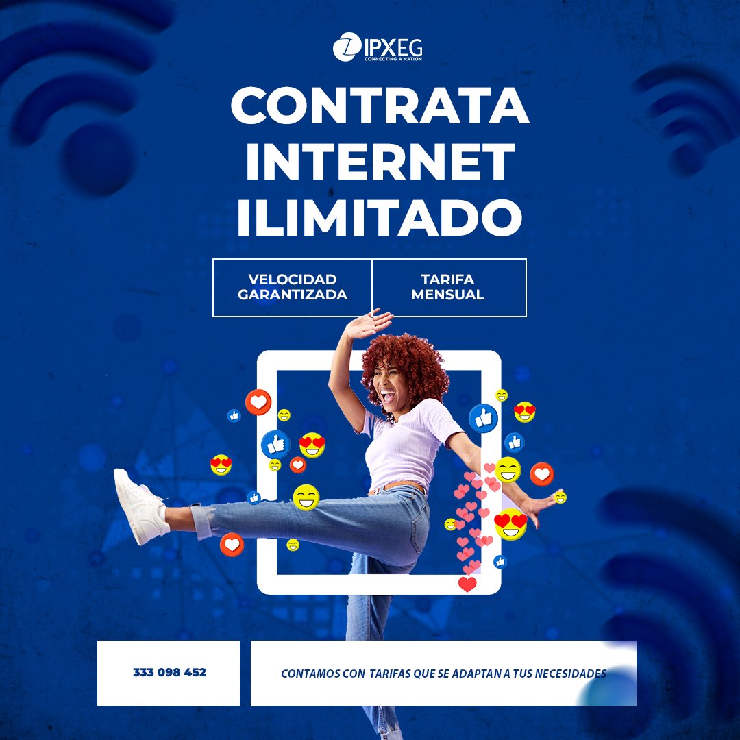 ipxegsa's tweet photo. Más likes, más views, más conexión 🚀📲
Con IPXEG disfruta de internet ilimitado y velocidad garantizada para subir contenido, hacer lives, chatear y estar siempre conectado en tus redes sociales favoritas.
Porque cuando tu conexión no falla, tu creatividad tampoco. https://t.co/MXzyXpY139