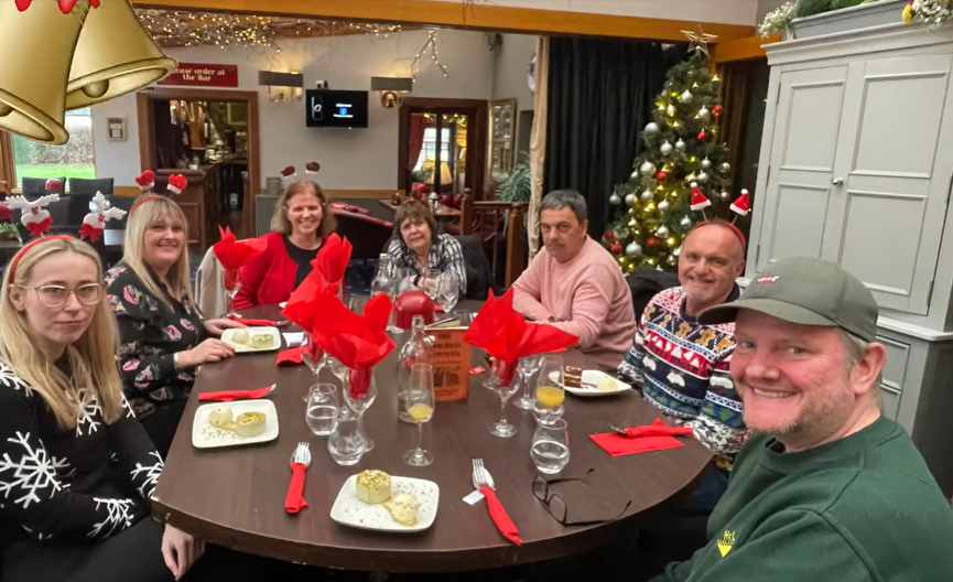 TransportHc's tweet photo. A wonderful Christmas lunch at the #theoriginalroslininn 
Thank you to all our amazing supporters that have shared our journey in 2025 
Wishing you all a Merry Christmas and a Happy New Year 
#christmaswishes
#workingtogethertomakeadifference https://t.co/lRuItGPmfb