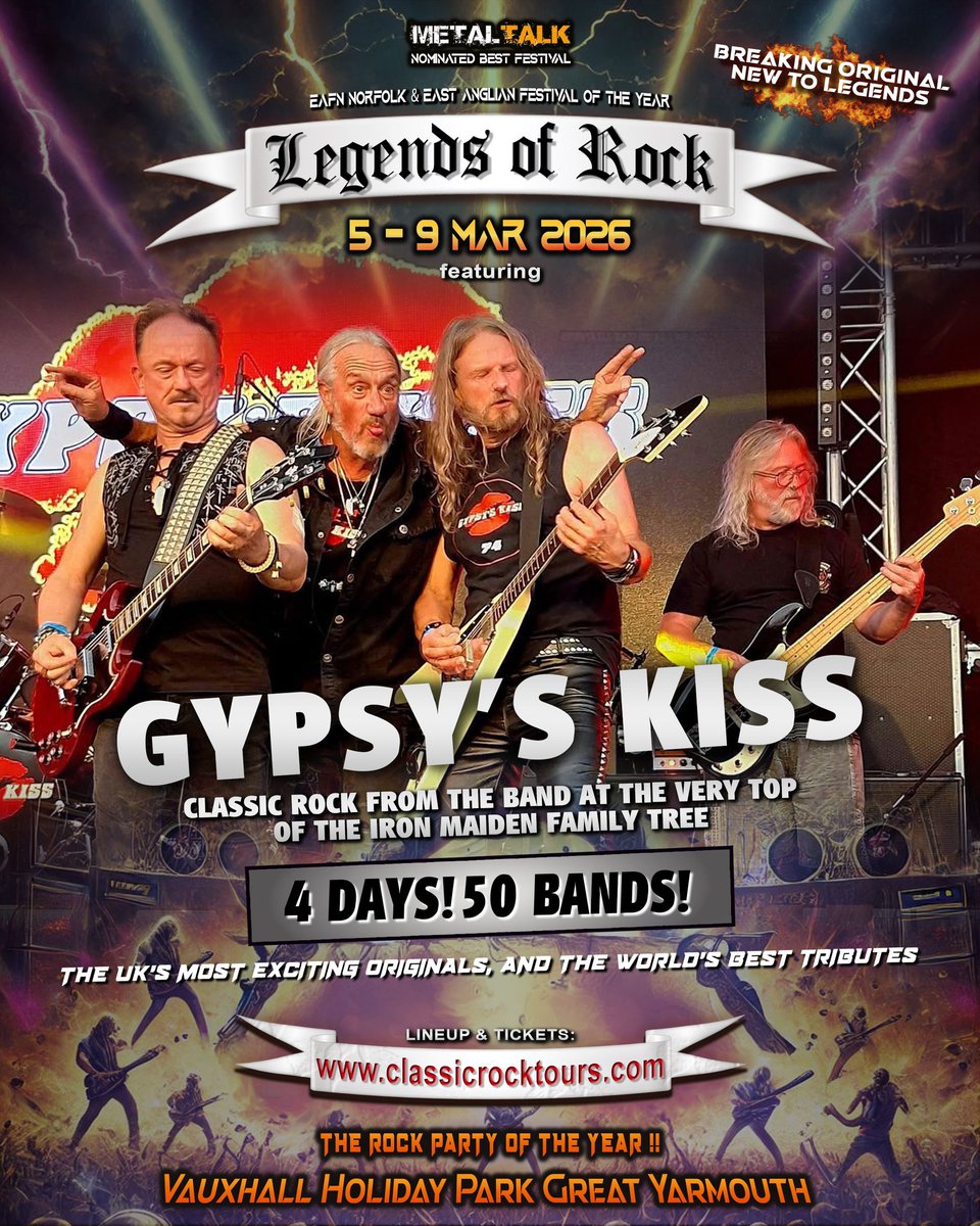 Legends Of Rock - UK tweet media