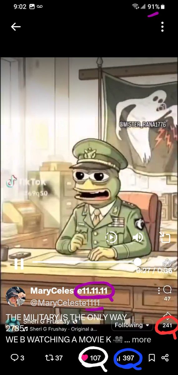 DeanDavis33's tweet image. 1️⃣1️⃣1️⃣ #ElevenOnes 
1️⃣0️⃣7️⃣ #OneOSeven 
2️⃣4️⃣1️⃣ #TwoFourOne 
🎰 #WhatAreTheOdds 🪽
3️⃣9️⃣7️⃣ #ThreeNineSeven