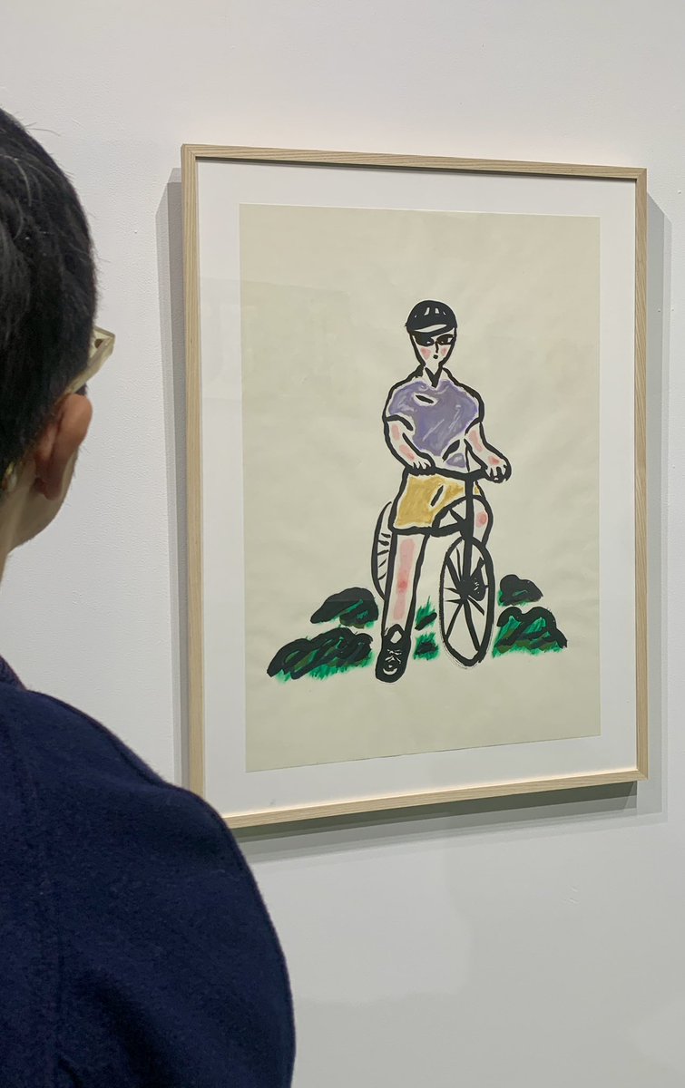 高田馬場のBaBaBaにてイラストレーターのワタナベケンイチさんと中山信一さんの2人展『しんいちけんいち』。
おいおい、二人とも天才が薫ってますやん。
絵のスケールが縮こまってないから大きな空間もものともしません。すごい👍 