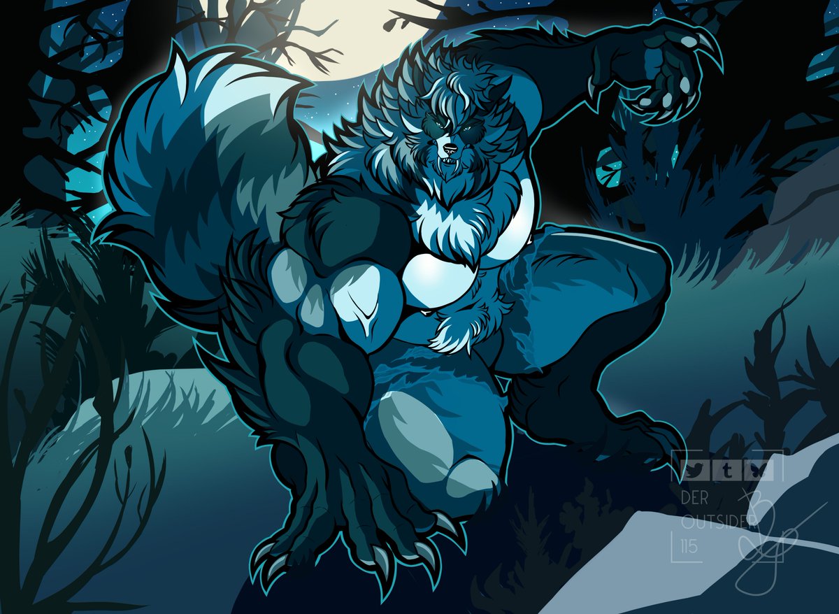 Wild Comm for <a href="/MichaelDaWanuki/">Michael the Wanuki</a> 🌕
