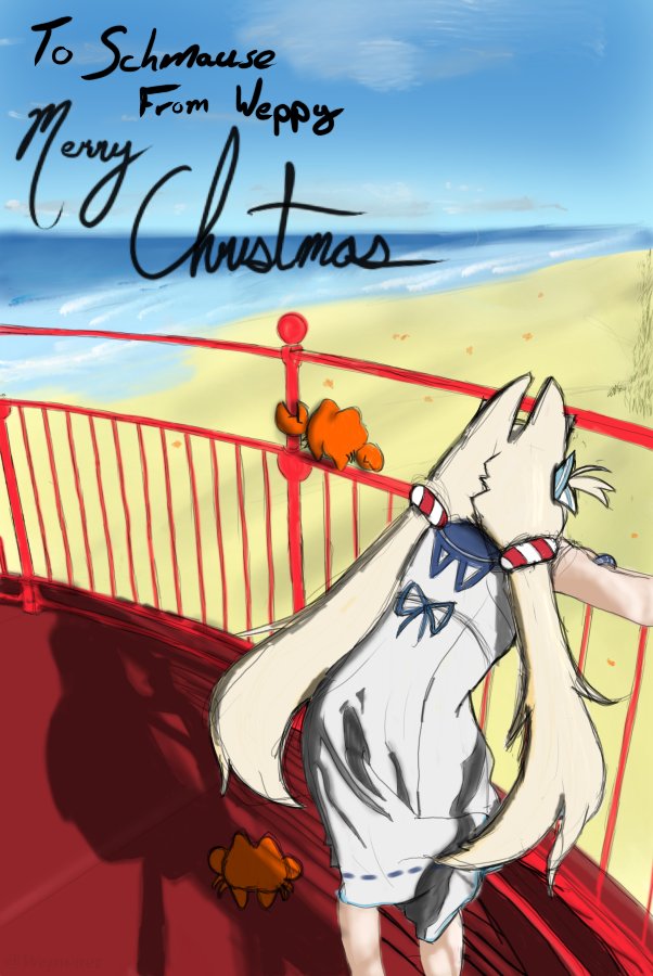 My piece for the <a href="/SabaTank/">🐟 Saba's Fish Tank 🐟</a> Mod Team Secret Santa. (I'm so out of practice.. 😮‍💨)
#sabart #SecretSanta