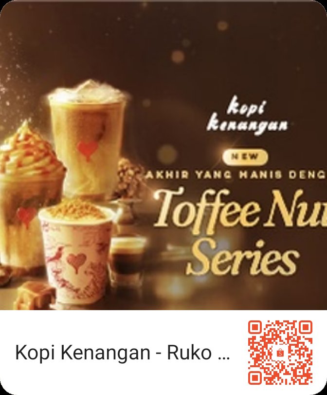 chungdhut's tweet photo. Kopi Kenangan - Ruko Kota Baru sekarang ada di ShopeeFood! Pesan Sekarang, langsung diantar. https://t.co/T4YHy1ay1O

Jangan sampai telat hype-nya! Barang viral ada di link 👇

https://t.co/RyXL44X7be https://t.co/ZIpgb1ZzfJ