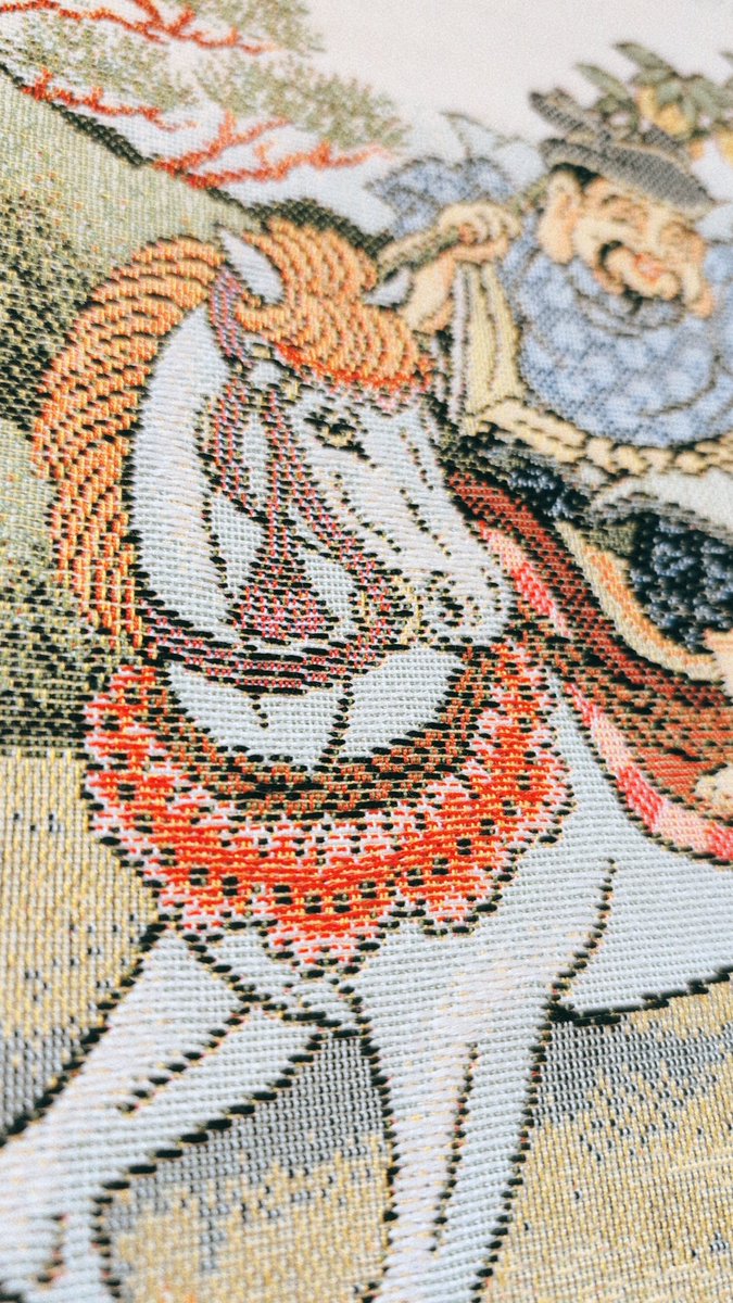 押絵　カレンダー　タペストリー 家族が会社の取引先さんからもらってきたカレンダーが豪華すぎてビビる