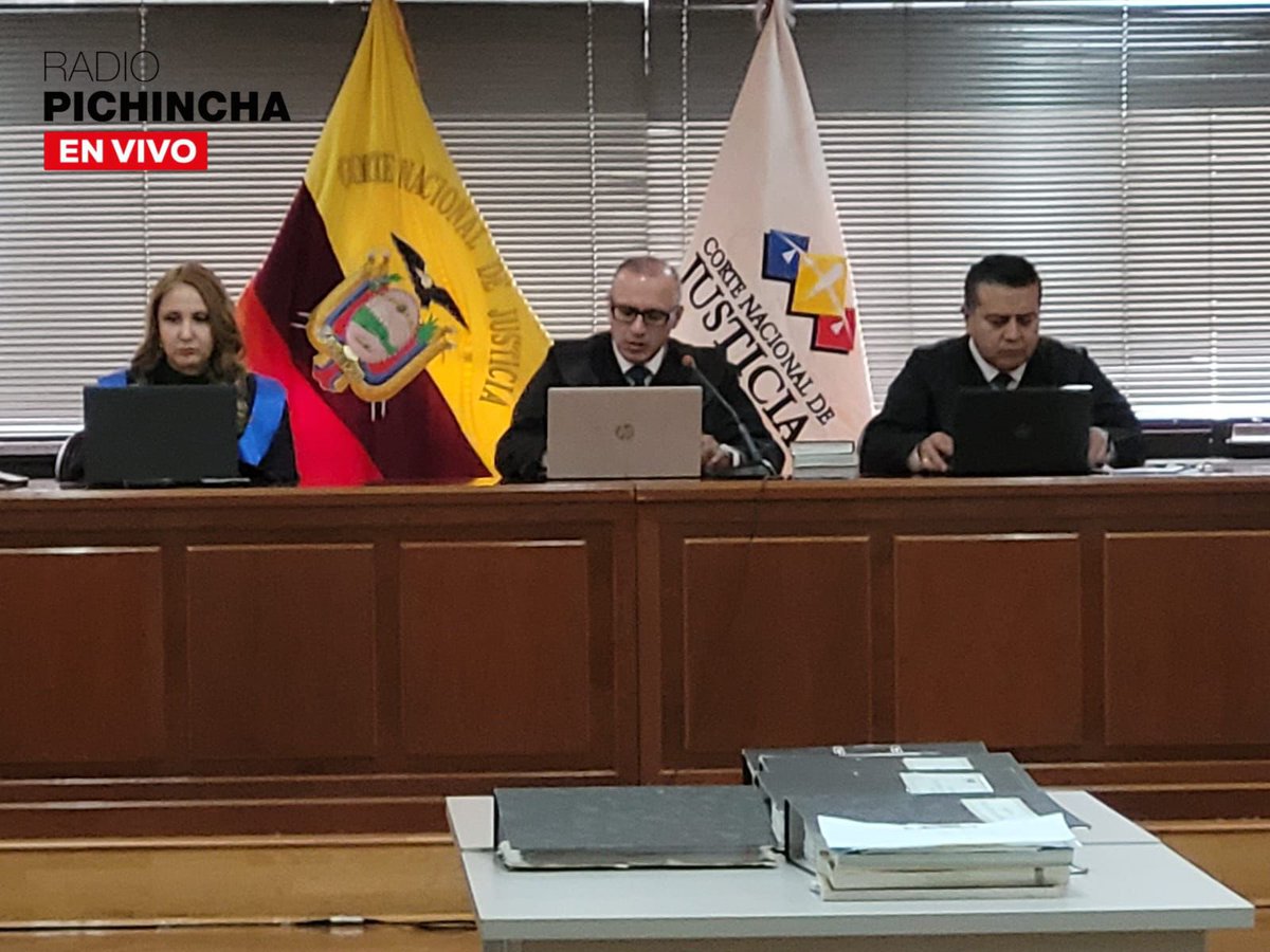 🛑 #Atención | El fiscal general subrogante, Leonardo Alarcón, pidió seis años de prisión para el exministro de Defensa, Luis Piñeiros, y Juan Viteri, excomandante de la Escuela de Inteligencia del Ejército, procesados en el Caso Vaca y Otros. Alarcón señaló que ambos habrían