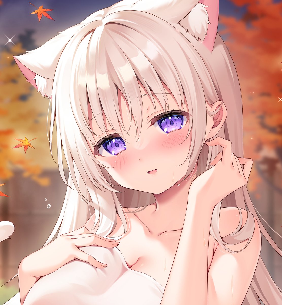 気持ち良いですね…🧡 