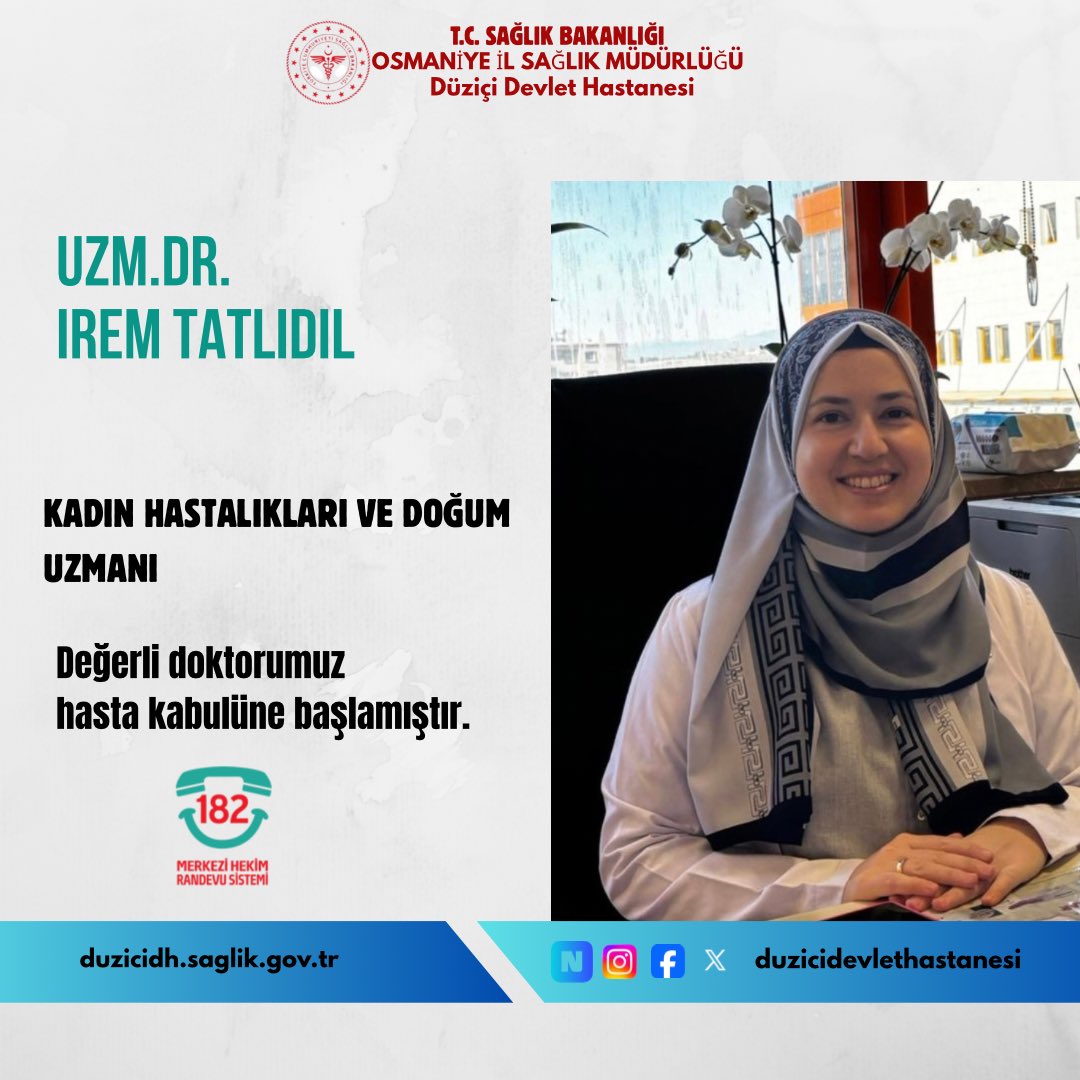 Düziçi Devlet Hastanesi tweet media