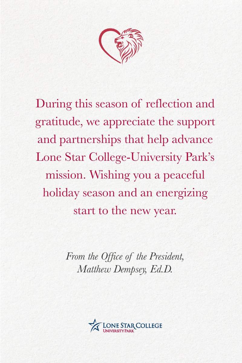 LSC-University Park tweet media