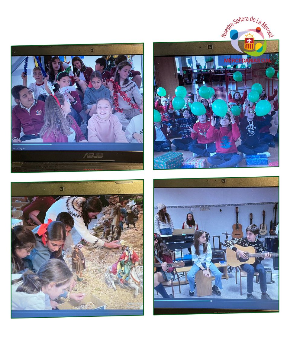 Los grupos de teatro extraescolar ya está editando el vídeo con el que quieren felicitarnos la Navidad.
Estamos deseando ver lo que nos han preparado nuestros actores y actrices, que siempre trabajan con tanto cariño e ilusión.  Podéis verlo aquí: mercedariastrescantos.es/los-alumnos-de…