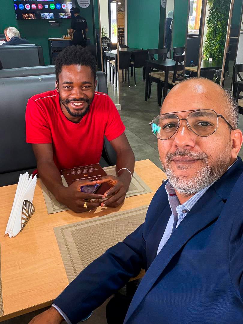 emmiwuks's tweet photo. After my Mauritania visa was denied twice in Senegal, I honestly thought the road had finally closed on me. It was one of those moments where you sit alone and ask yourself, “Is this where the journey ends?”

Then Mr. Sidi Brahim @Kalakuta77 showed up.
Even before all this, he had been quietly following my journey online, encouraging me from Mauritania without ever meeting me. When he heard about the visa rejection, he didn’t hesitate. He stepped in from Mauritania, made the right calls, pushed where it mattered, and just like that, what felt impossible became possible.

My visa was approved and today, I am in Mauritania. But he didn’t stop there.
Before I even arrived in the capital city last night, he had already booked a hotel for me, paid in full, and stocked the place with groceries so I could rest like a human again. This morning, we sat down, ate breakfast together, and started planning my journey to Morocco, calmly, intentionally, like this struggle was his too.

I don’t even know how to properly thank him.
Some people don’t just help, they restore your faith in humanity.

The way God keeps opening doors on this journey, from Nigeria to this very moment, is something I honestly can’t explain. Every time the road says “stop,” God sends a person who says “move.” Sometimes it’s painful, sometimes it’s ironic, sometimes it feels like a tragedy turning into comedy right before your eyes, but grace keeps winning.
Thank you, Mr. Sidi Brahim.

And to my online family, Thank you. 
You may not wear suits or sit in offices, but you are my sponsors. You carry me with your prayers, your messages, your love, and your belief. This journey is hard.
But with people like you, it is also beautiful.

Congratulations, we made it to Nouakchott, the capital city of Mauritania 🇲🇷.
The journey continues to Morroco... Soon.

Together we Ride. Together we Rise.
VIVA AFRICA 🌍

#NIG2USA #Mauritania #adventure