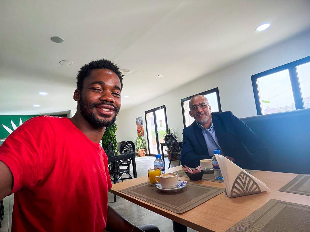 emmiwuks's tweet photo. After my Mauritania visa was denied twice in Senegal, I honestly thought the road had finally closed on me. It was one of those moments where you sit alone and ask yourself, “Is this where the journey ends?”

Then Mr. Sidi Brahim @Kalakuta77 showed up.
Even before all this, he had been quietly following my journey online, encouraging me from Mauritania without ever meeting me. When he heard about the visa rejection, he didn’t hesitate. He stepped in from Mauritania, made the right calls, pushed where it mattered, and just like that, what felt impossible became possible.

My visa was approved and today, I am in Mauritania. But he didn’t stop there.
Before I even arrived in the capital city last night, he had already booked a hotel for me, paid in full, and stocked the place with groceries so I could rest like a human again. This morning, we sat down, ate breakfast together, and started planning my journey to Morocco, calmly, intentionally, like this struggle was his too.

I don’t even know how to properly thank him.
Some people don’t just help, they restore your faith in humanity.

The way God keeps opening doors on this journey, from Nigeria to this very moment, is something I honestly can’t explain. Every time the road says “stop,” God sends a person who says “move.” Sometimes it’s painful, sometimes it’s ironic, sometimes it feels like a tragedy turning into comedy right before your eyes, but grace keeps winning.
Thank you, Mr. Sidi Brahim.

And to my online family, Thank you. 
You may not wear suits or sit in offices, but you are my sponsors. You carry me with your prayers, your messages, your love, and your belief. This journey is hard.
But with people like you, it is also beautiful.

Congratulations, we made it to Nouakchott, the capital city of Mauritania 🇲🇷.
The journey continues to Morroco... Soon.

Together we Ride. Together we Rise.
VIVA AFRICA 🌍

#NIG2USA #Mauritania #adventure