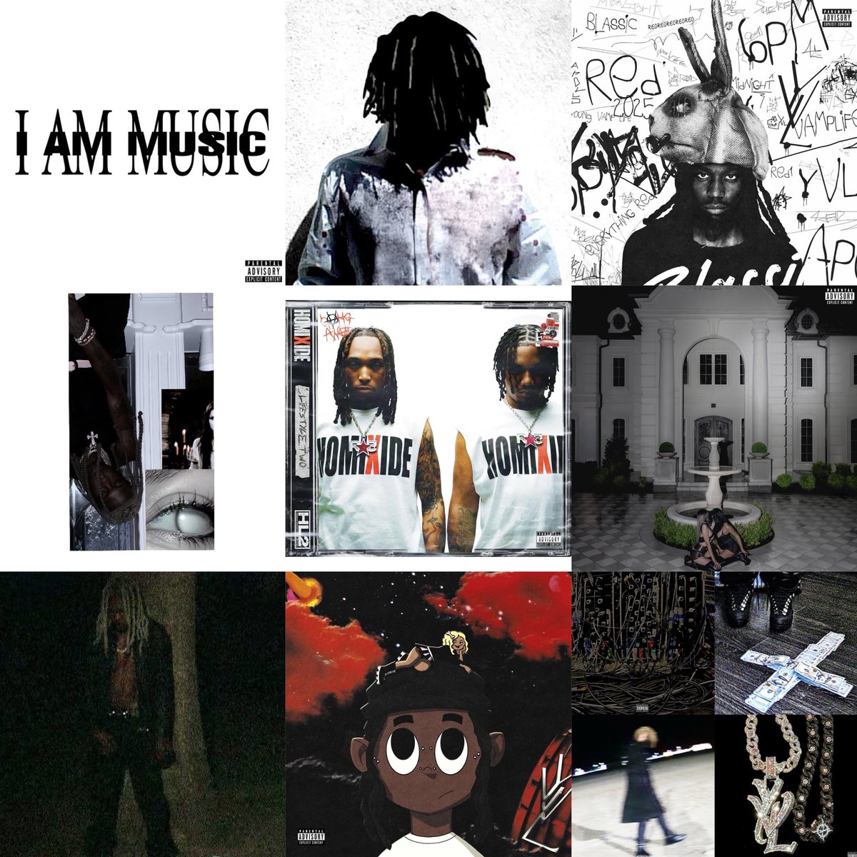 DBL0ARCHIVE's tweet image. Full list of all Opium/YVL music dropped in 2025 🔥

One of the greatest years to be an Opium fan

- MUSIC
- More Chaos
- Midnight Blassic
- see u soon &amp;lt;/3
- Homixide Lifestyle 2
- &amp;lt;/3³
- Too Much Music
- ApolloRed1 vs. The World
- Lost Files 5 (Singles)