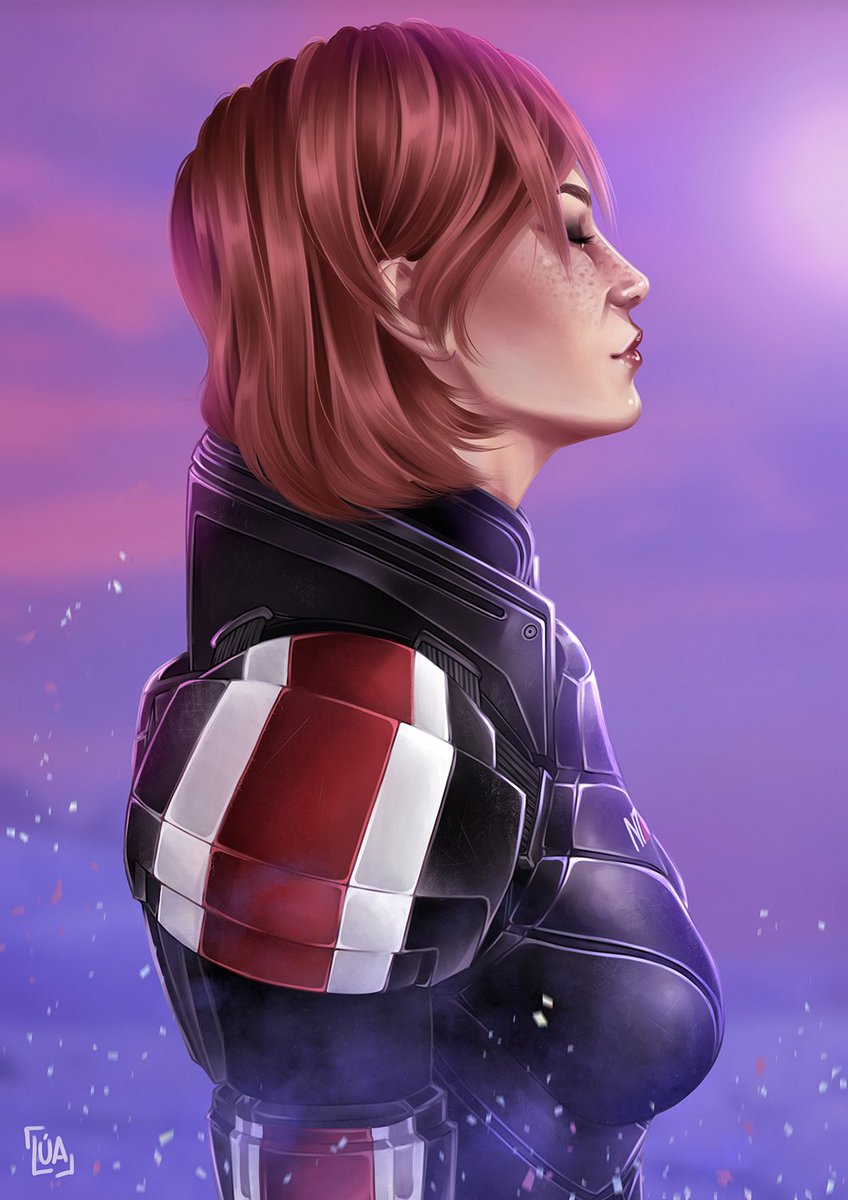 _StarsAndSkies's tweet photo. "You did good, child. You did good. I'm proud of you."

A little too late, but hey, at least I managed to finish it before the end of the year. 

Happy super belated N7 Day to you all and here's to a 2026 full of Mass Effect news. 

#MassEffect #MassEffectFanArt https://t.co/Esb6JZaOsY