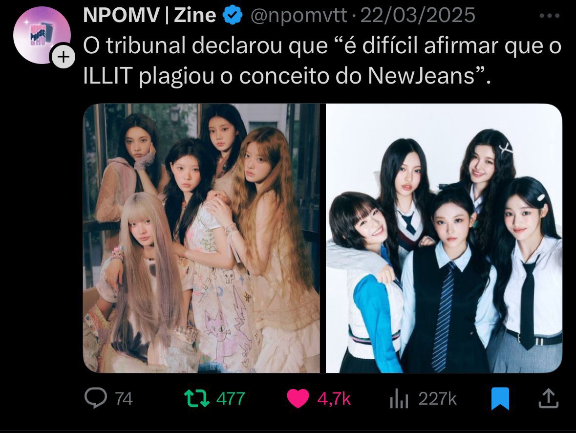 passo mal que essa foi a decisão do tribunal, ent tudo que vcs falam nao passa de uma opinião pessoal de voces kkkkkk