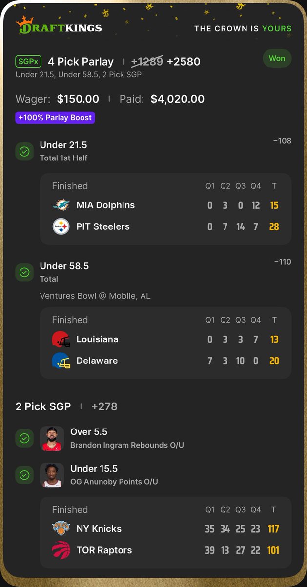 TheEVCollective's tweet photo. Great night on DraftKings for subs!

We only share a fraction of plays on X. Grab your 14-day FREE trial now ($25 after trial) and get every promo play on every book that we cover. Link in bio. https://t.co/Z2YYZTbC6D