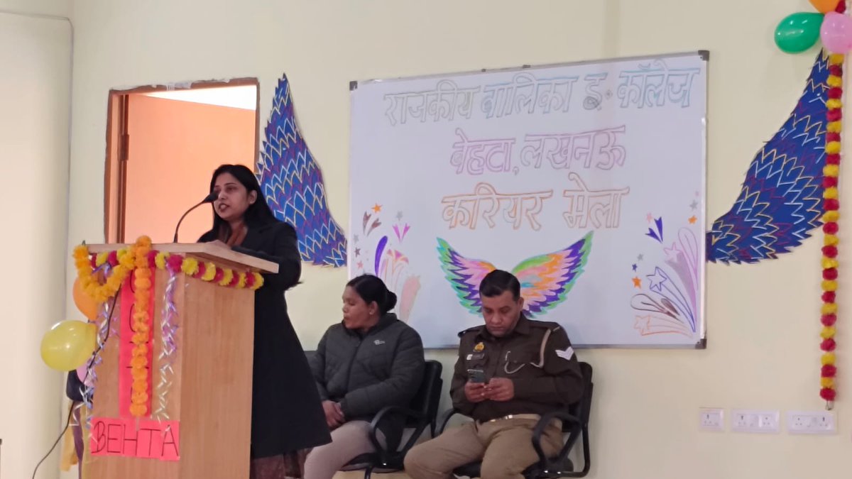 Renewable_E_LU's tweet photo. The Institute of New and Renewable Energy recently participated in a career guidance session at Government Inter College Behta, sharing exciting opportunities in the field of renewable energy with students!

#RenewableEnergy #CareerOpportunities  #GreenEnergyCleanEnergy https://t.co/fQbE6Zi32b