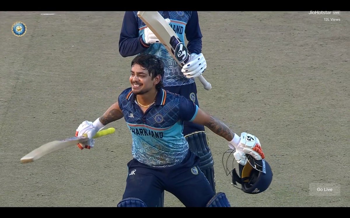 KUNGFU_PANDYA_0's tweet photo. If ishan still doesn’t get selected for India, it will be India’s loss  not his. Ajit Agarkar tmkc you deserve to be in hell mf https://t.co/X0z0QmPN5d
