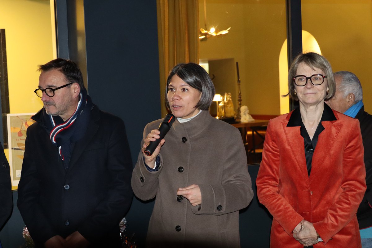 Prefet61's tweet image. #restauration #commercerural | 🍽️ Ce mercredi 17 décembre, Sandy Lecoq-Espallargas, sous-préfète de Mortagne-au-Perche, a inauguré le restaurant "MaisonDames" de Céton, aux côtés d'André Besnier, maire de la commune, des élus présents, et des restauratrices.

🚧 Anciennement