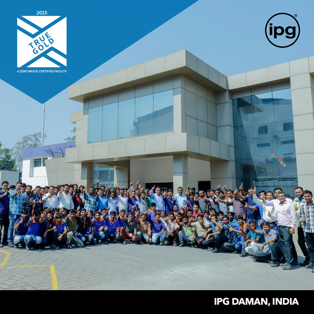Great news! The IPG Daman, India Manufacturing Facility has received TRUE Zero Waste certification at the GOLD level.

Their efforts resulted in a remarkable diversion score—a truly outstanding achievement!

#TrueZeroWaste #IPGLife