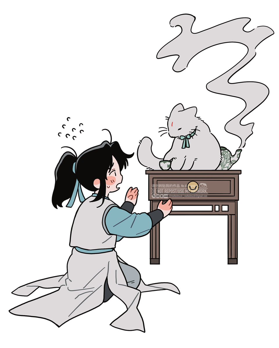 MeltedMush's tweet photo. #svsss #人渣反派自救系统
喵尊，等一下！ https://t.co/OL9iD1LF2r
