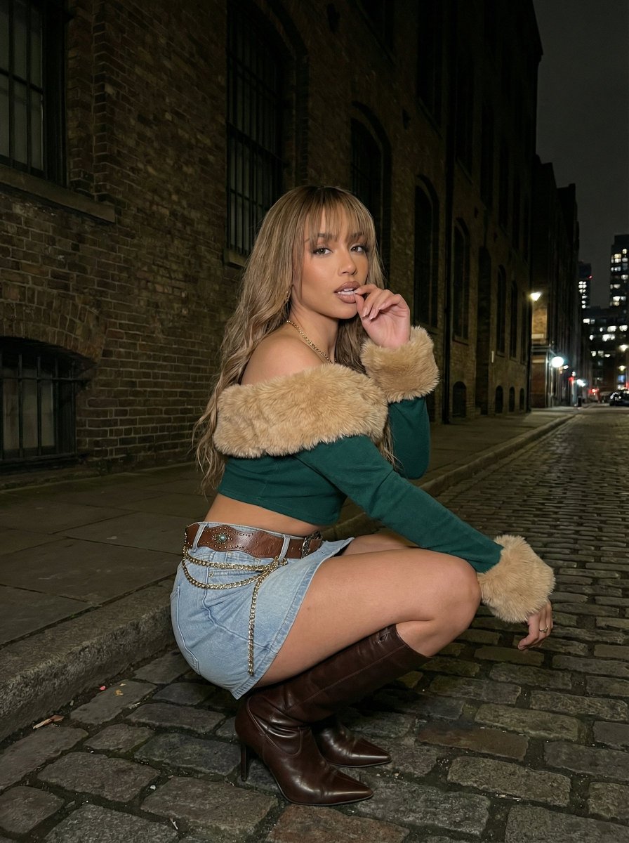 Luxe Night: Fashion Meets Confidence in Cinematic Style