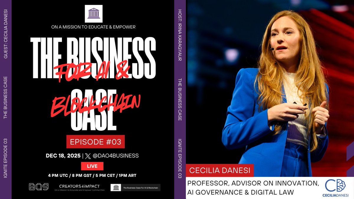 The Business Case for AI & Blockchain tweet media